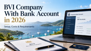 BVI Company With Bank Account (2026): Setup & Costs